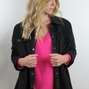 Jeanshemd „Christin“ black