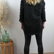 Jeanshemd „Christin“ black